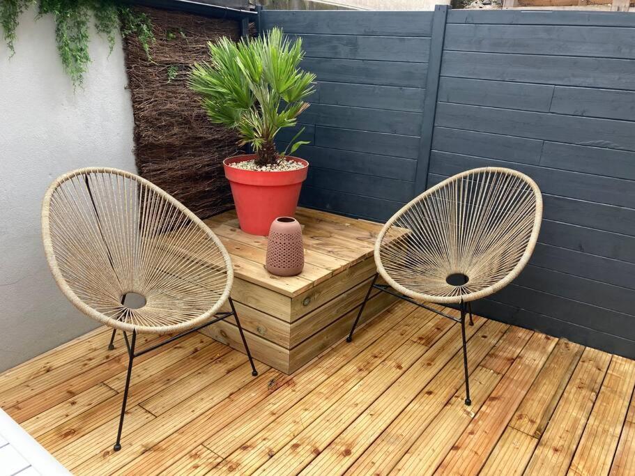 Appartement Centre Ville Quimper Avec Terrasse Екстериор снимка
